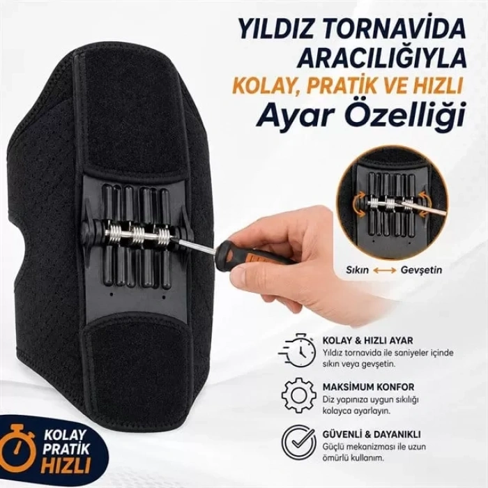 Hubrendy SH Sunup Sn-25879 Medikal Dizlik Çift