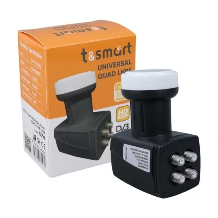 Hubrendy SH T&smart 0.1db Ultra Hd 4k Universal Dört Çıkışlı Lnb