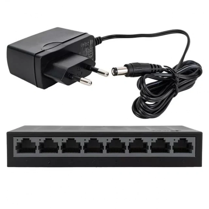 Hubrendy SH Tp-link Ls1008g 8 Port Masaüstü Gigabit Desktop Switch - 10/100/1000mbps