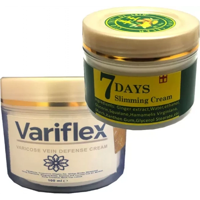 Hubrendy SH Variflex Bacak Bakım Krem 100 Ml + 7days Slimingcream