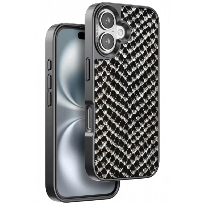 Hubrendy SH Venco Apple İphone 16 Viper Kapak - Siyah