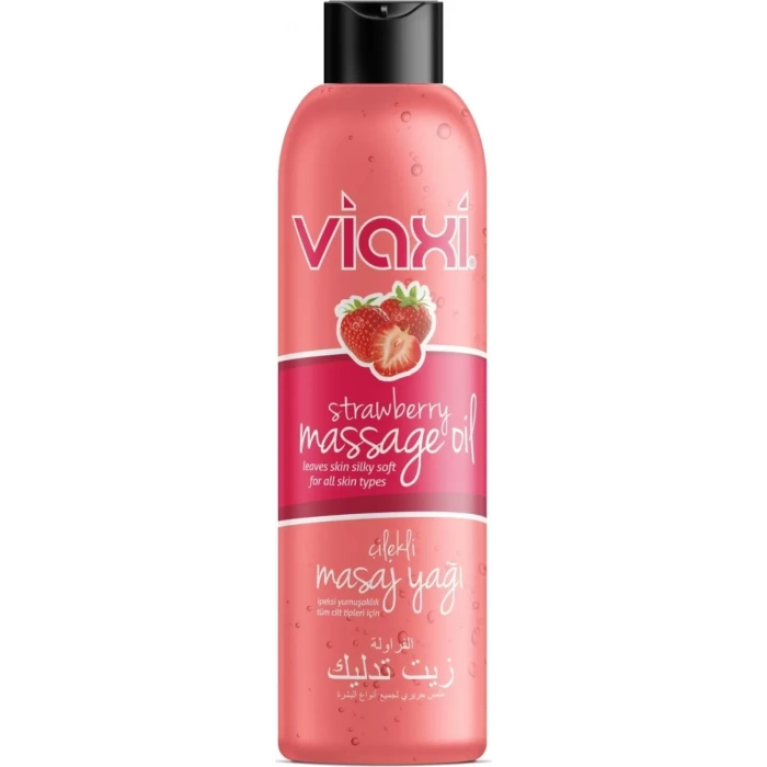 Hubrendy SH Viaxi Masaj Yağı Çilek Aromalı 177 Ml.