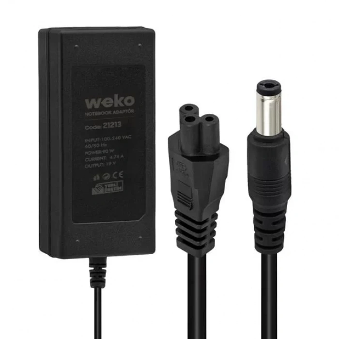 Hubrendy SH Weko 19 Volt 4.74 Amper 90 Watt Notebook Adaptör (5.5*2.5 Uçlu)