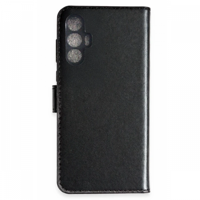 Hubrendy Bez Tecno Spark 8 Pro Trend S Plus Kapaklı Kılıf - Siyah