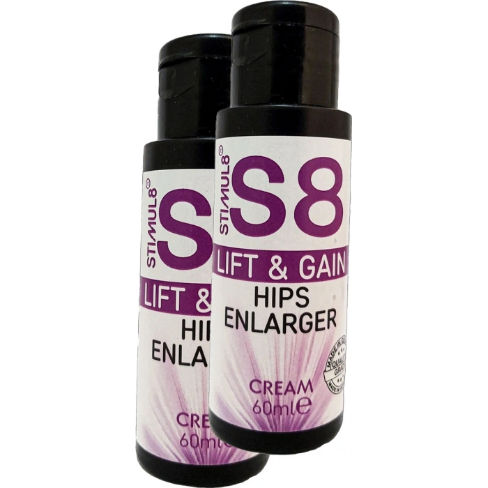 Hubrendy Bez Stımul8 (S8) 2 Adet Kalçaşekillendirici Bakım Kremi Bay Bayan Krem 60 ml