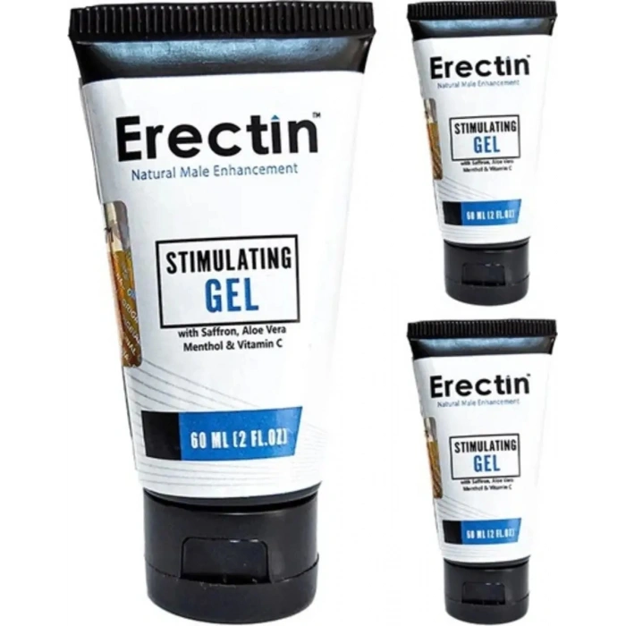 Hubrendy Bez Süper Erectin Erectin 60 ml 3 Kutu Cxnt / Erkekler Için Gel