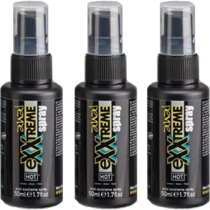 Hubrendy Bez Süper Hot Exxtreme Erkeklere Özel Sprey 50 ml 3 Adet