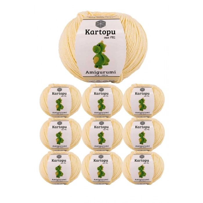 Hubrendy Tedarik 10 Adet Amigurumi El Örgü İpi 50gr 331