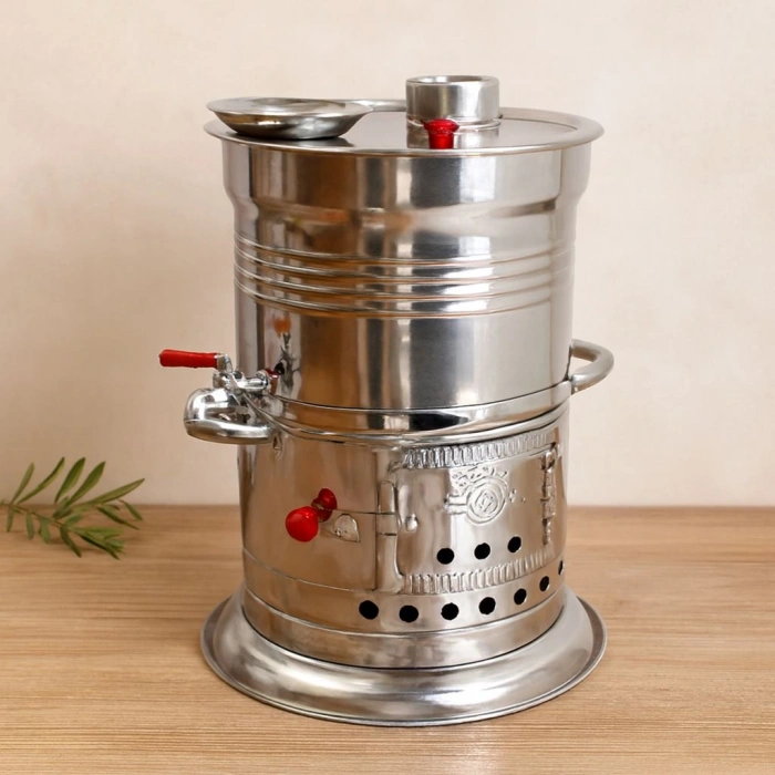 Hubrendy Tedarik 10 L Piknik Semaveri - Tek Musluk