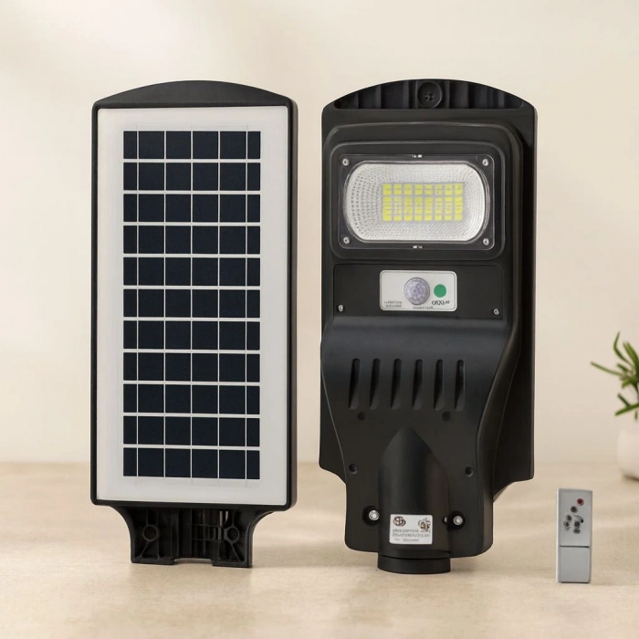 Hubrendy Tedarik 100W 6500K Solar Sensörlü Sokak Lambası