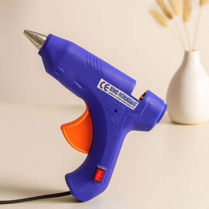 Hubrendy Tedarik 100W Anahtarlı Sıcak Silikon Tabancası (Kalın Mum Uyumlu)