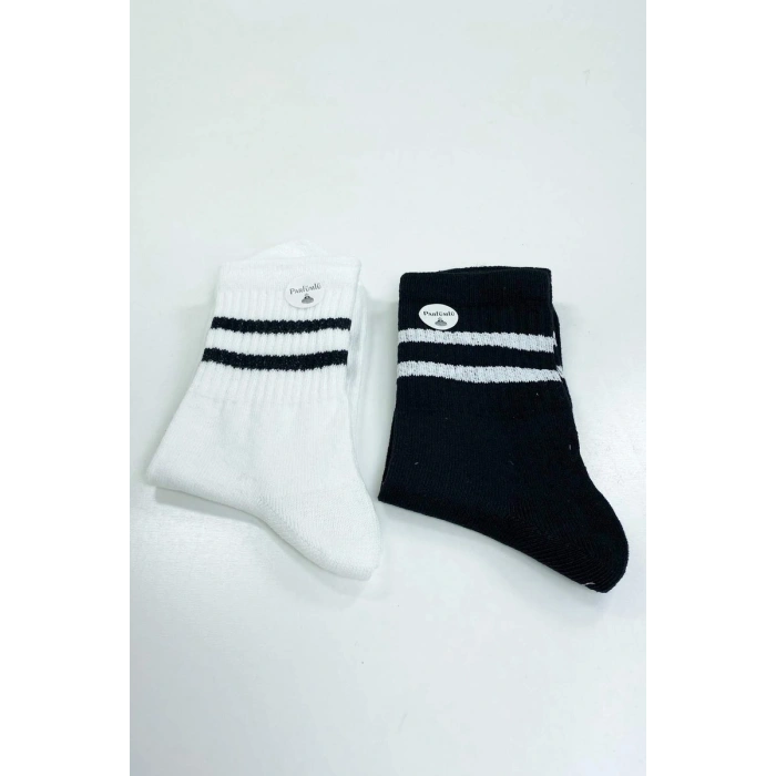 Hubrendy Tedarik 2 Çift Kadın Soket Çorap