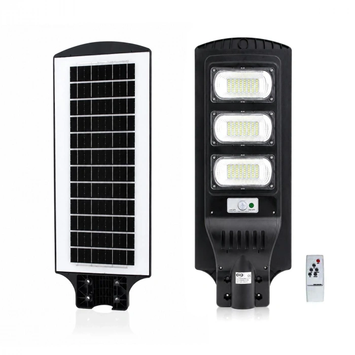 Hubrendy Tedarik 300W 6500K Solar Sokak Lambası Sensörlü