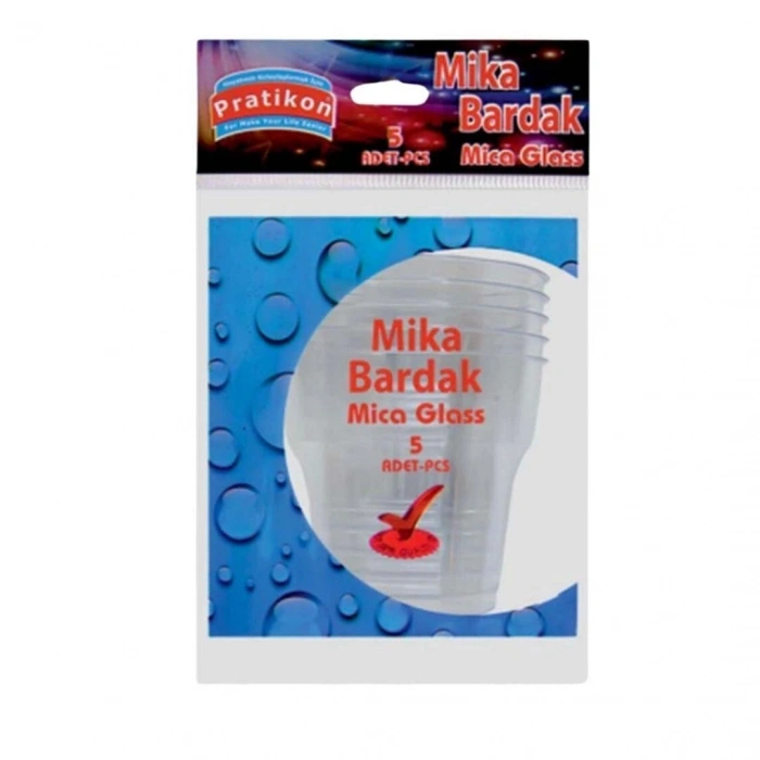 Hubrendy Tedarik 5li Mika Bardak