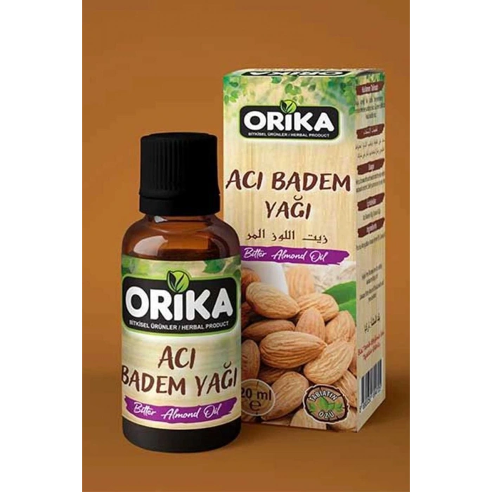 Hubrendy Tedarik Acı Badem Yağı 20 Ml.