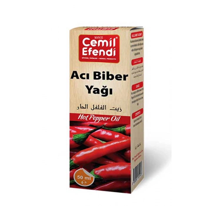 Hubrendy Tedarik Acı Biber Yağı 50 Ml.