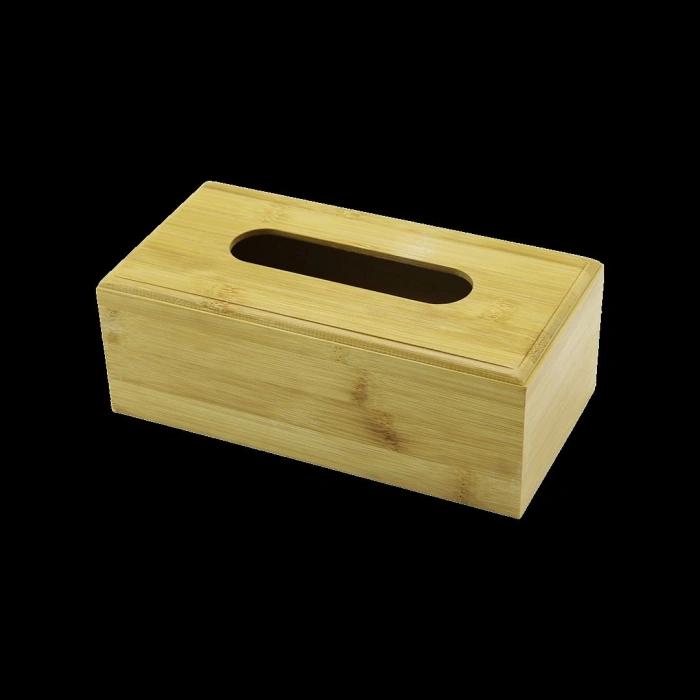 Hubrendy Tedarik Ahşap Bambu Peçetelik 11.6x22.8 cm