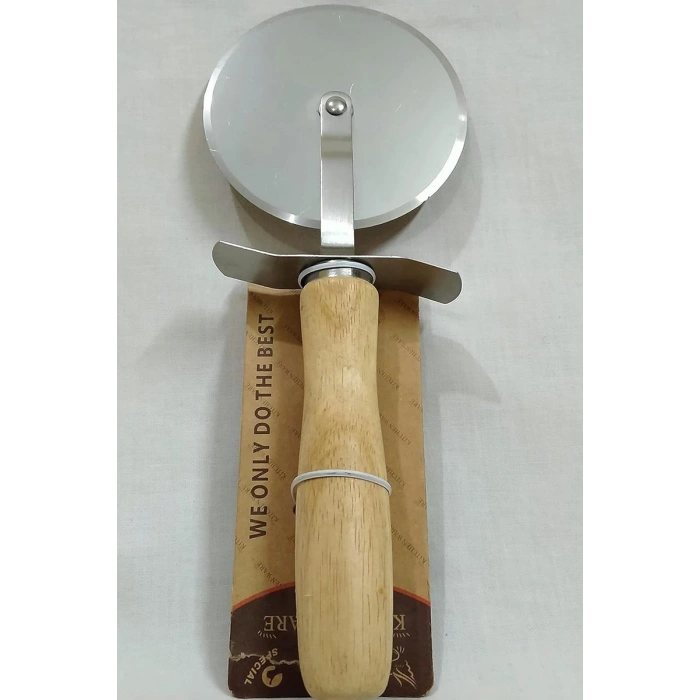 Hubrendy Tedarik Ahşap Pizza Dilimleyici Royaleks-7553