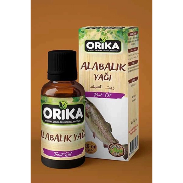 Hubrendy Tedarik Alabalık Yağı 20 Ml.