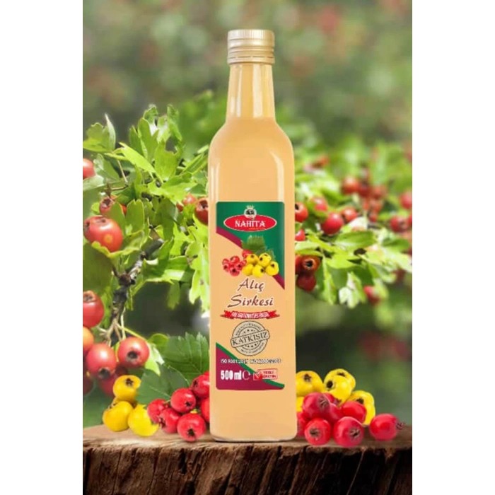 Hubrendy Tedarik Alıç Sirkesi % 100 doğal Katkısız 500 ml