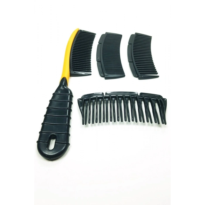 Hubrendy Tedarik ARGA Değişebilir Başlıklı Tarak/4 Başlıklı Tarak /Tarak