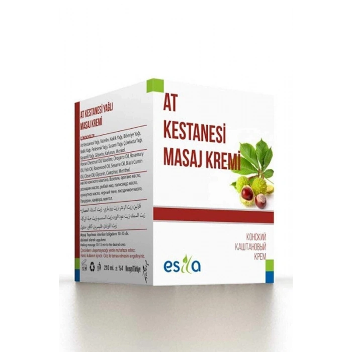 Hubrendy Tedarik At Kestanesi Masaj Kremi 210 Ml.