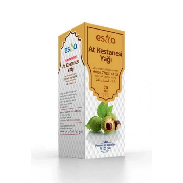 Hubrendy Tedarik At Kestanesi Yağı 20 Ml.