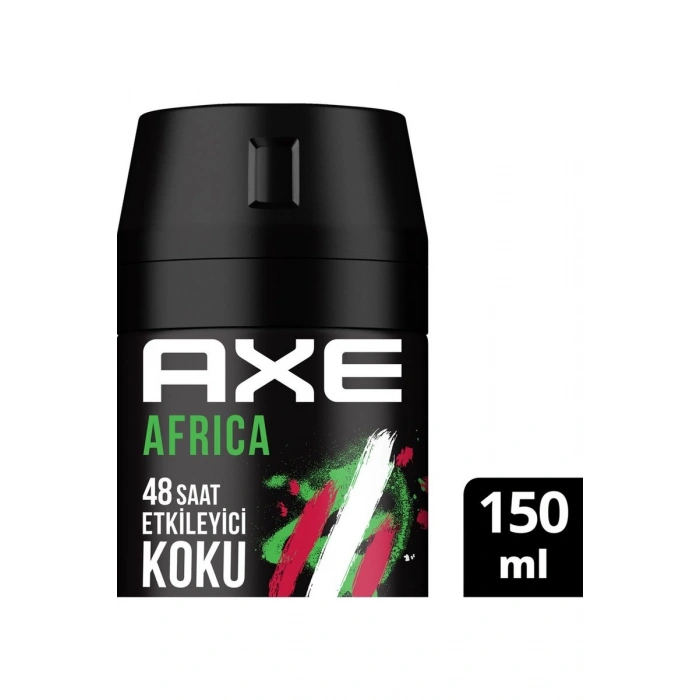 Hubrendy Tedarik Axe Africa Erkek Deodorant Sprey 150 ml