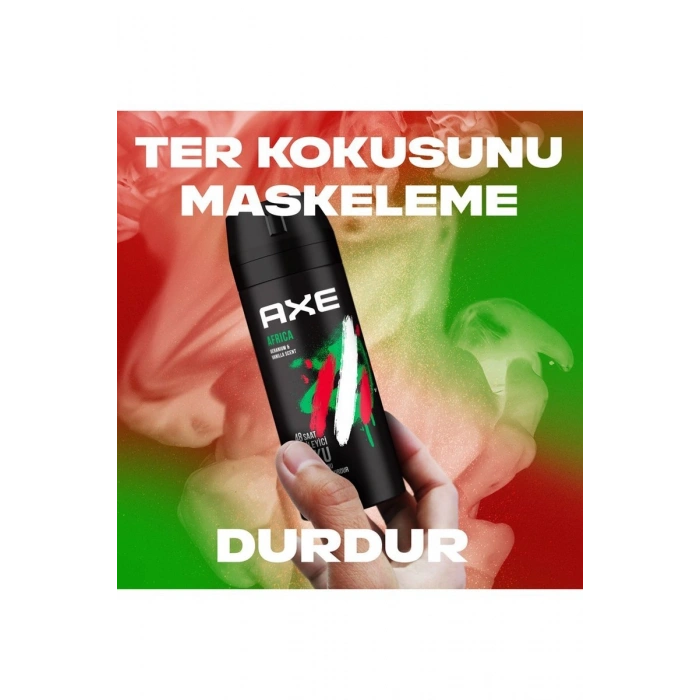 Hubrendy Tedarik Axe Africa Erkek Deodorant Sprey 150 ml