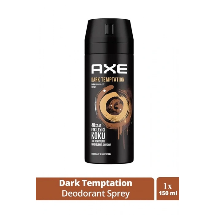 Hubrendy Tedarik Axe Dark Temptatıon Bay Parfüm Kofre 150 ml