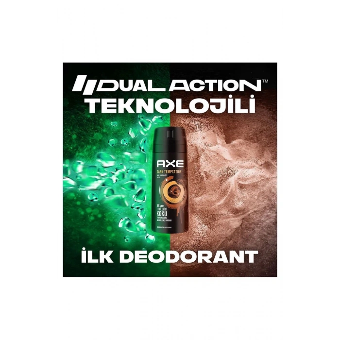 Hubrendy Tedarik Axe Dark Temptatıon Bay Parfüm Kofre 150 ml