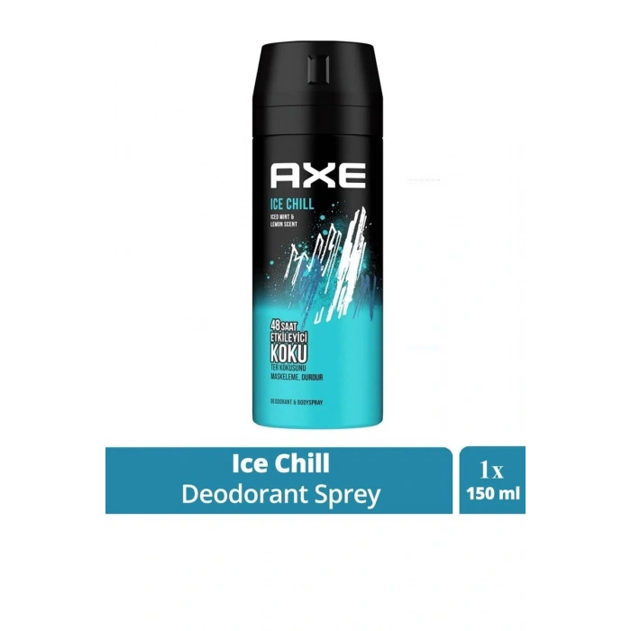 Hubrendy Tedarik Axe Ice Chill Erkek Deodorant Sprey 150 ml