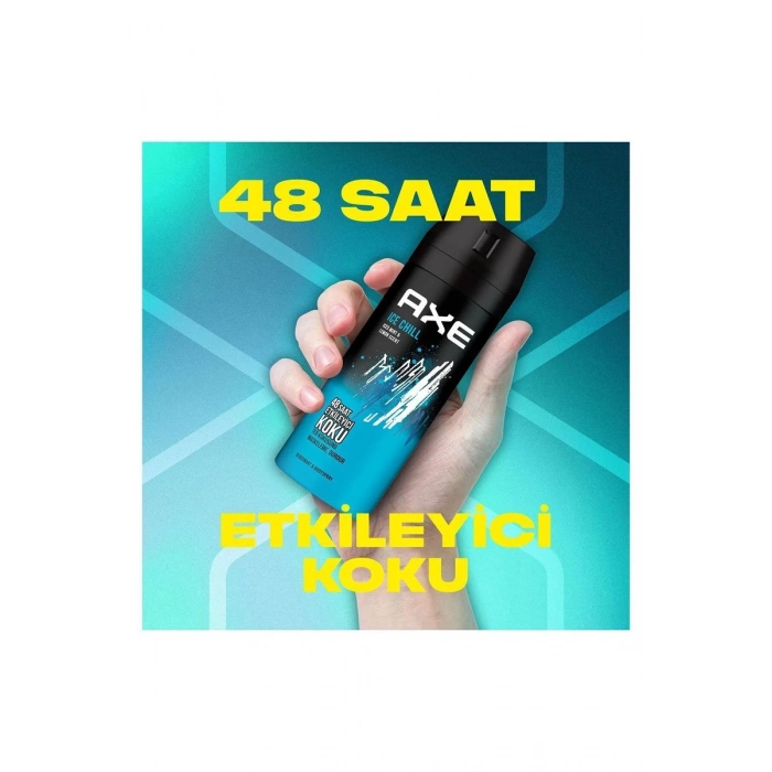 Hubrendy Tedarik Axe Ice Chill Erkek Deodorant Sprey 150 ml