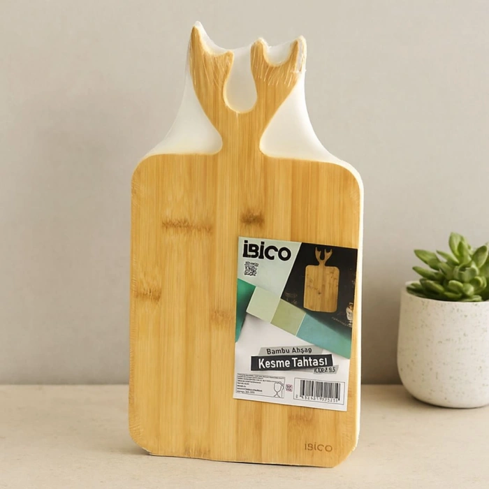 Hubrendy Tedarik Bambu Kesim Panosu Kulplu 20x38 cm