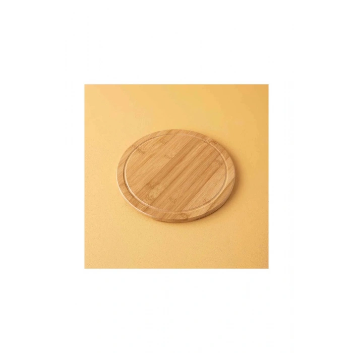 Hubrendy Tedarik Bambu Pizza Tahtası (36 cm) Royaleks-BPT36