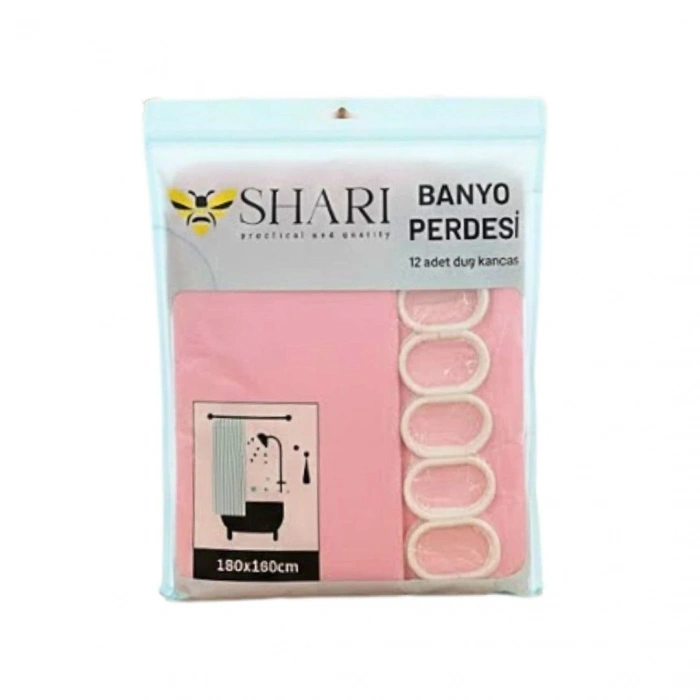 Hubrendy Tedarik Banyo Perdesi 180x180