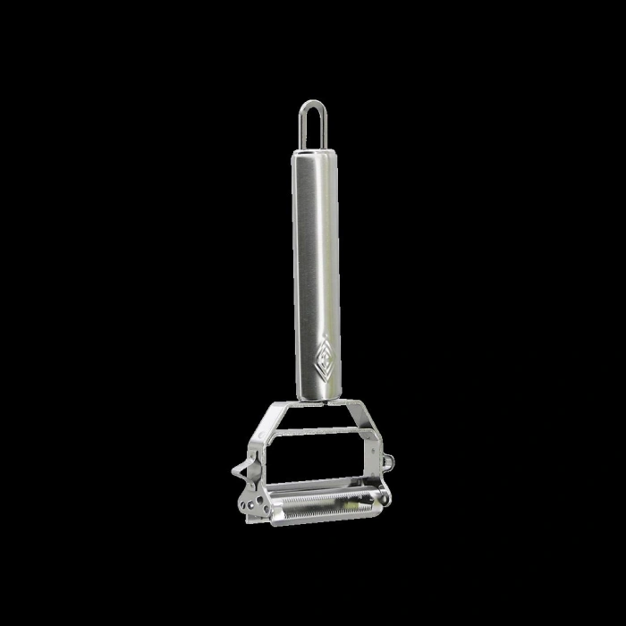 Hubrendy Tedarik Çift Başlı Metal Sebze Soyacağı (Julienne)