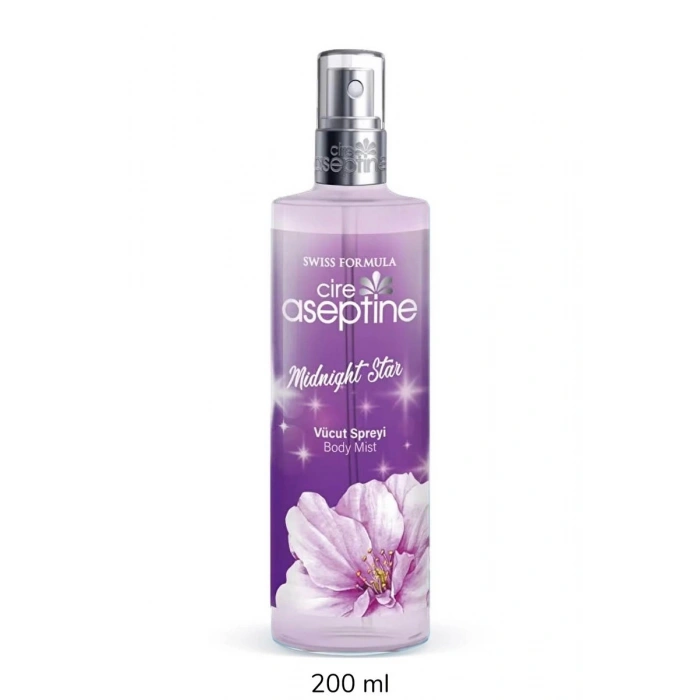 Hubrendy Tedarik Cire Aseptine Midnight Star Vücut Spreyi 200 ml