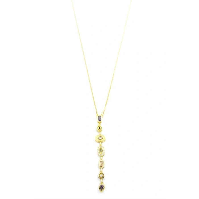 Hubrendy Tedarik Element Kolye - Altın