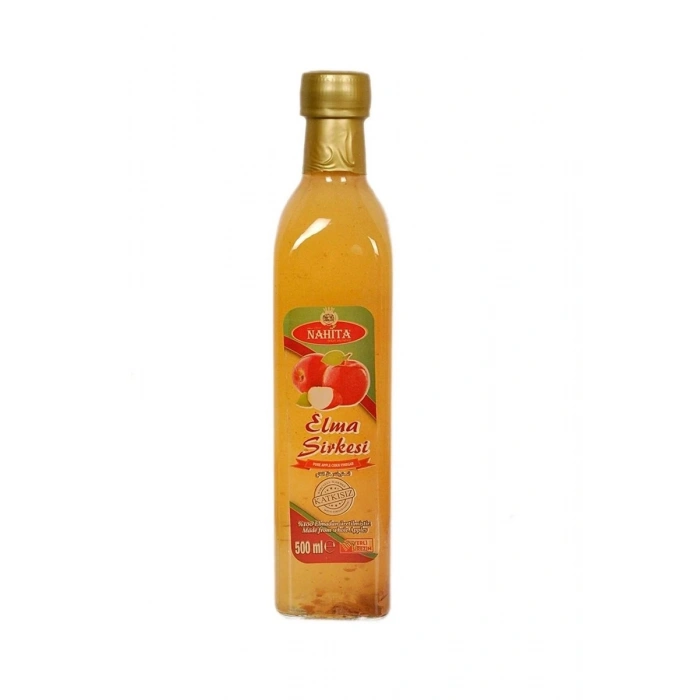 Hubrendy Tedarik Elma Sirkesi % 100 doğal Katkısız 500 ml
