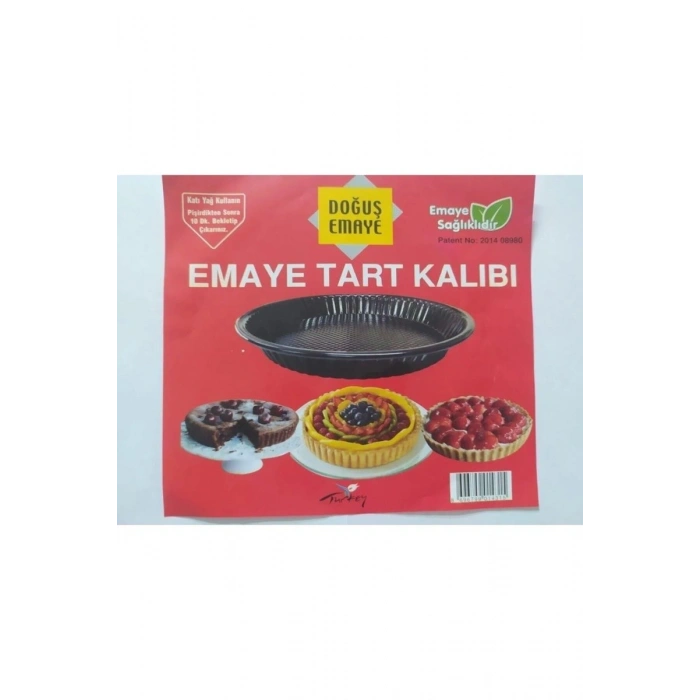 Hubrendy Tedarik Emaye Tart Turta Kalıbı Royaleks-82501