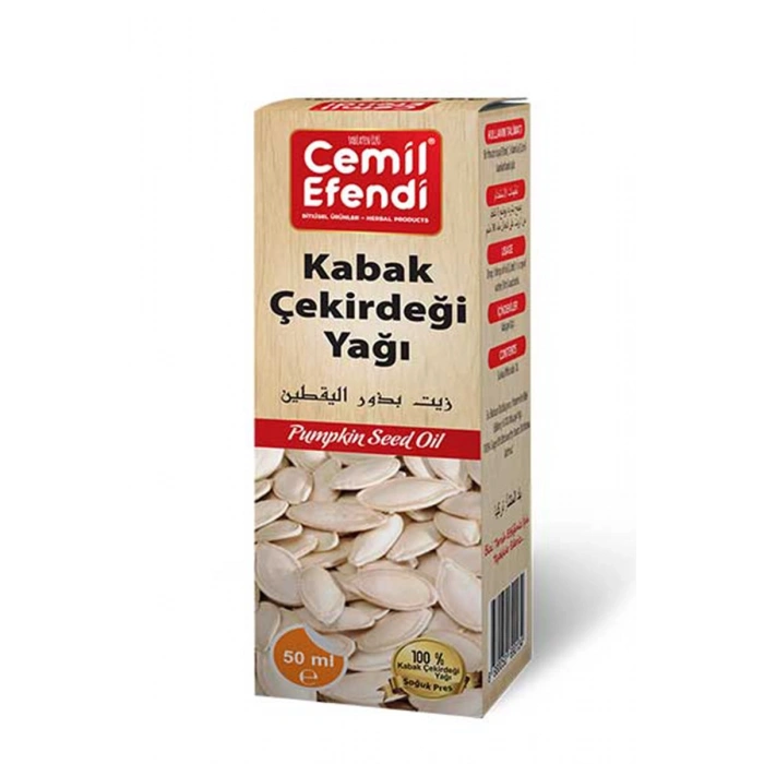 Hubrendy Tedarik Kabak Çekirdeği Yağ 50 Ml.