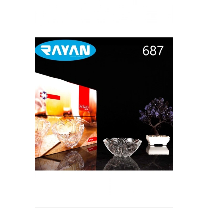 Hubrendy Tedarik Küçük 6lı Kase Royaleks-81479