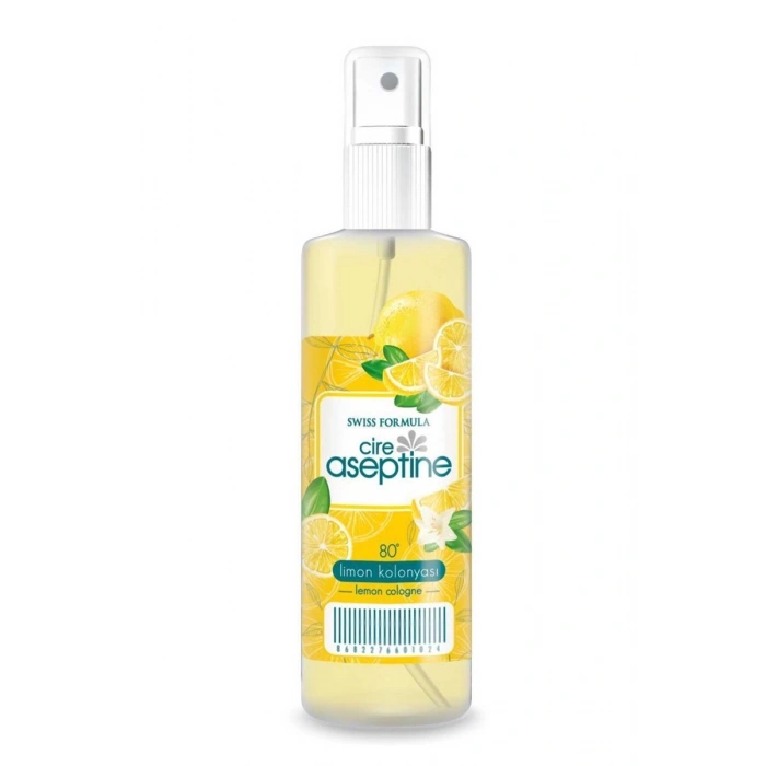 Hubrendy Tedarik Limon Kolonyası Sprey Ev Ofis Pratik Kullanım 100ml