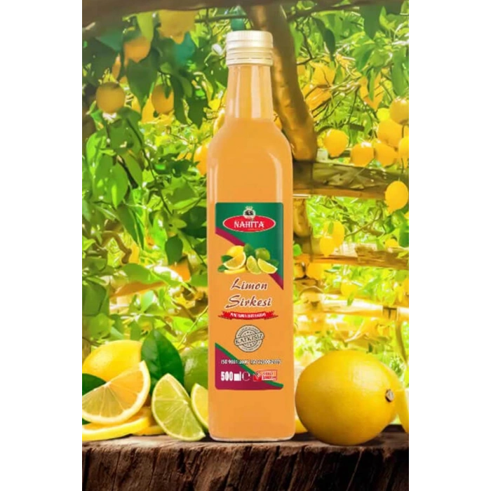 Hubrendy Tedarik Limon Sirkesi % 100 doğal Katkısız 500 ml