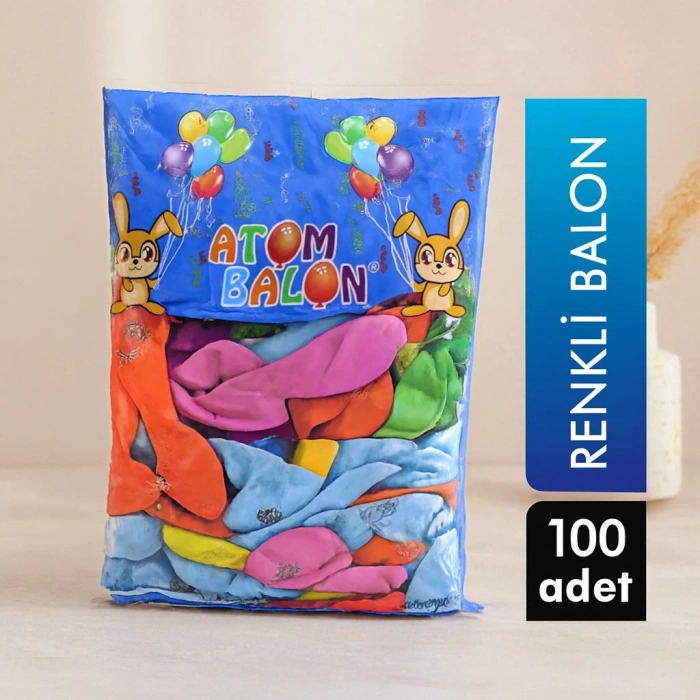 Hubrendy Tedarik Maşallah Baskılı Balon 100lü