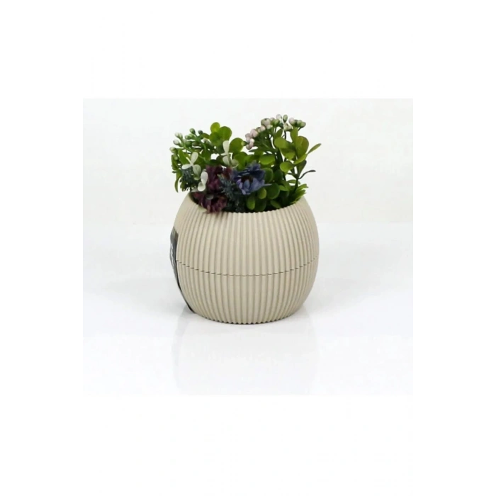 Hubrendy Tedarik Mercan Saksı 11.5x12 Cm 0.70 Lt