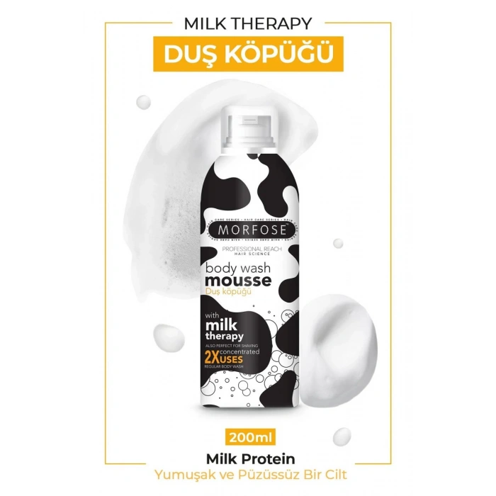 Hubrendy Tedarik Milk Therapy Duş Köpüğü 200 ML - mrfs