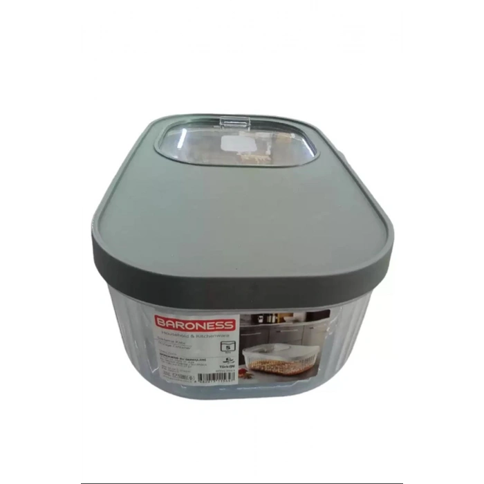Hubrendy Tedarik Multi Box Kapaklı Saklama Kabı 5 Lt Royaleks-11564