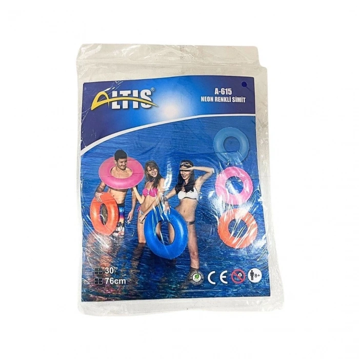Hubrendy Tedarik Neon Renkli Simit 71 cm